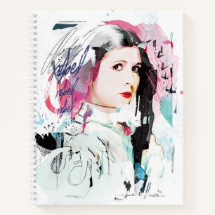Princess Leia   Rebel Collage Notebook