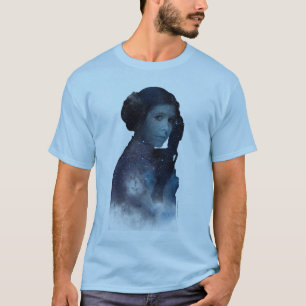 Princess Leia Space Silhouette T-Shirt