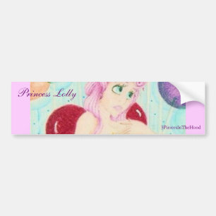 Princess Lolly Bumper Sticker