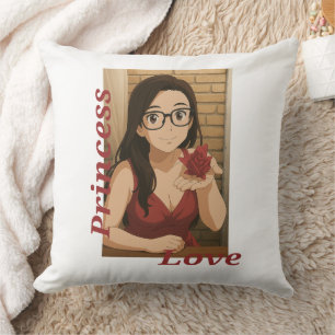 Princess Love Throw Pillow