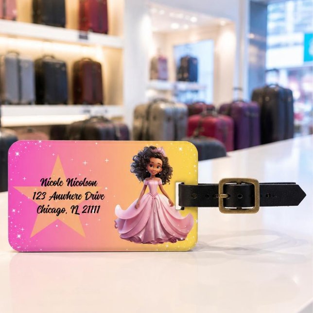 Princess Luggage Tag (Creator Uploaded)