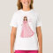 Princess Madison in Pink dress Girl's T-shirt