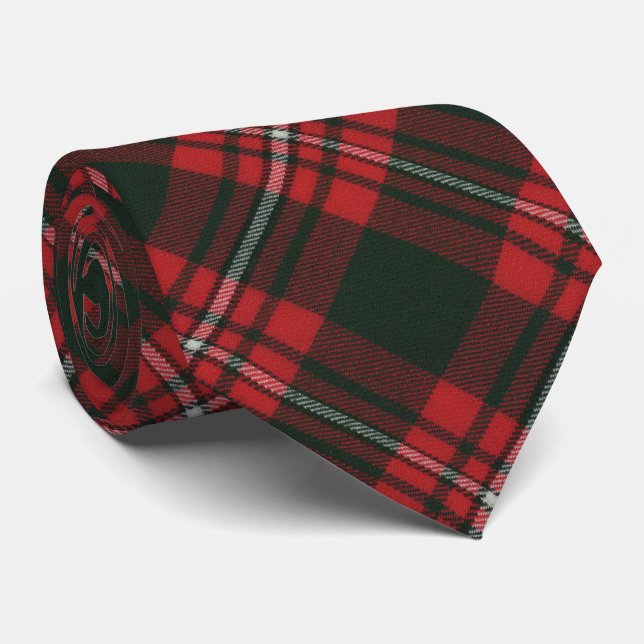 Princess Margaret Rose Modern Scottish Tartan Tie (Rolled)