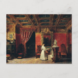 Princess Marie d'Orleans in her Gothic Studio Postcard
