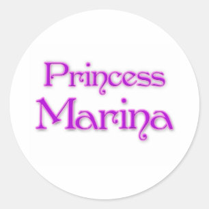 Princess Marina Classic Round Sticker