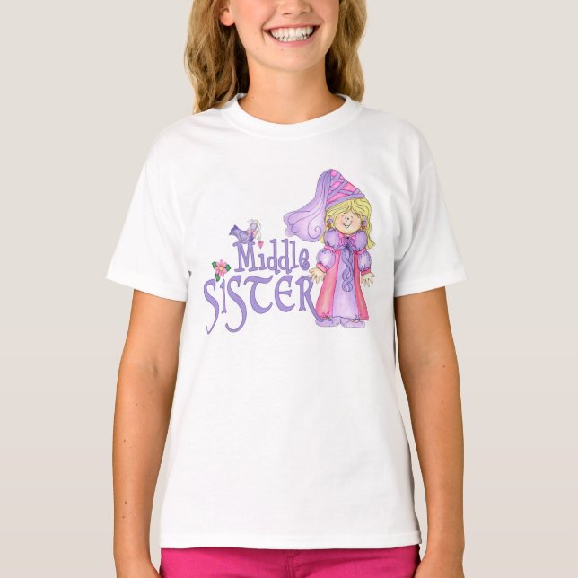 Princess MIddle Sister T-shirts (Front)