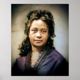 Princess Miriam Kapili Kekauluohi Likelike  Poster