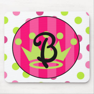 Princess Monogram mousepad
