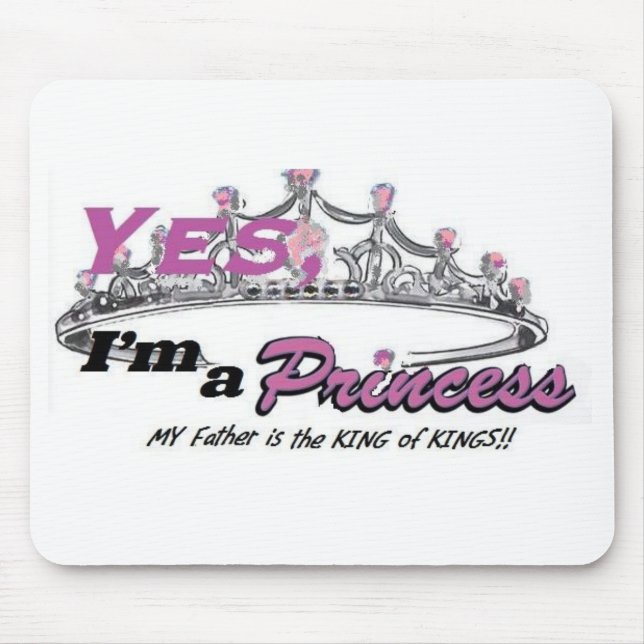 Princess Mouse Pad (Front)