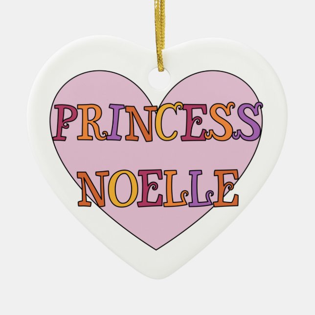 Princess Noelle Ornament (Front)