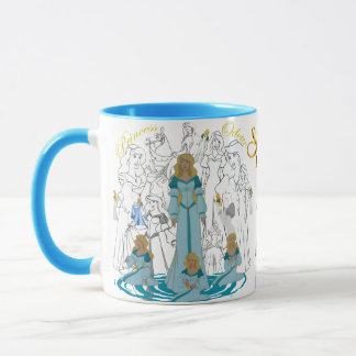 Princess Odette Sketch Mug with Coloured