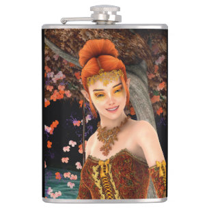 Princess of Autumn Hip Flask