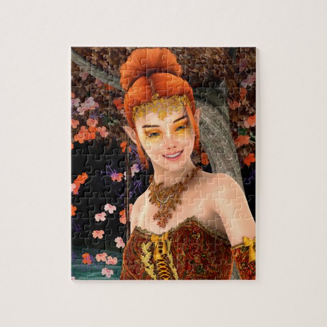 Princess of Autumn Jigsaw Puzzle (Vertical)