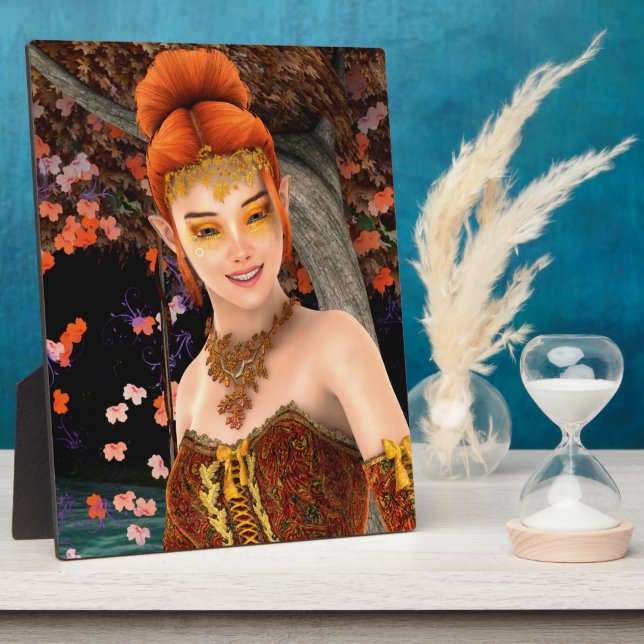 Princess of Autumn Plaque (Side)