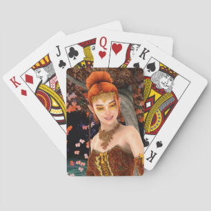Princess of Autumn Playing Cards