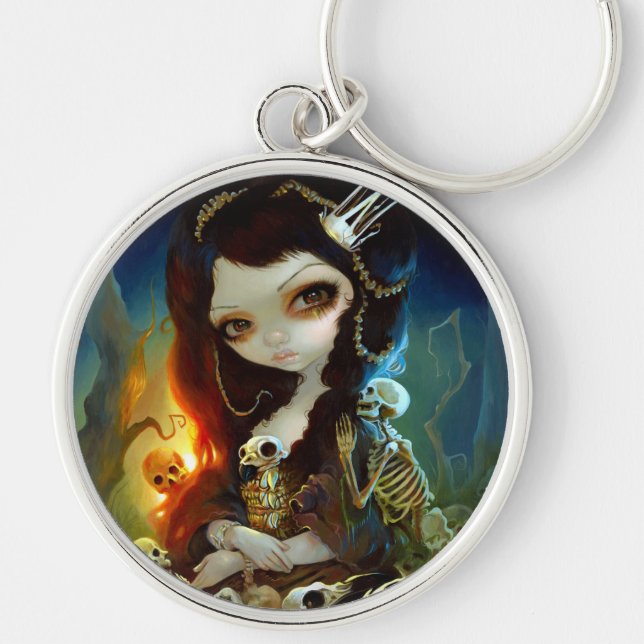 "Princess of Bones" Keychain (Front)