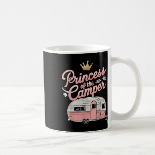 Princess Of Camper Camping Van Trailer Rv A Women  Coffee Mug