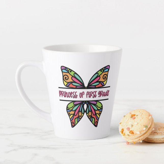 Princess Of First Grade Latte Mug (In Situ)