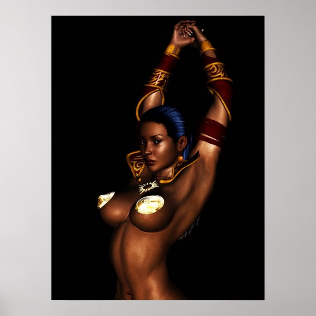 Princess of Mars Fantasy Girl Poster (Front)