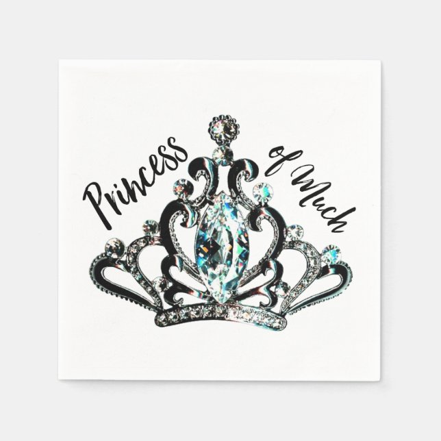 Princess of Much! Napkin (Front)
