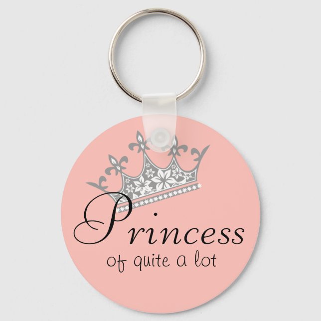 Princess of Quite a Lot Key Chain (Front)