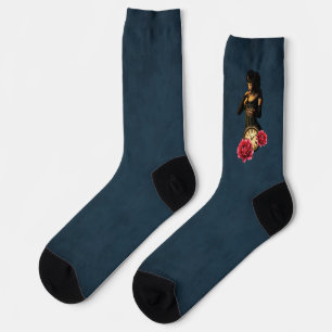 Princess of the Clocks – Keeper of Moonlit Hours.  Socks