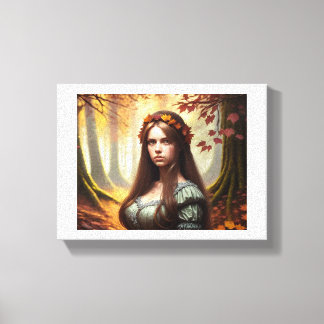 Princess of the Forest Canvas Print