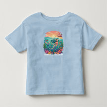 Princess of the Ocean Mermaid Watercolor T-Shirt