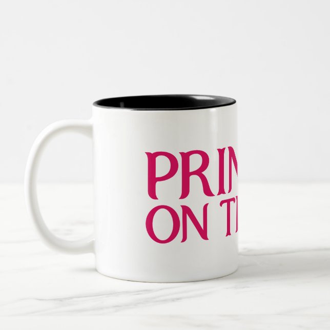 Princess on the run mug (Left)