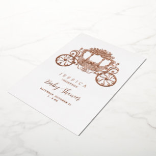 Princess On the Way Baby Shower Rose Gold