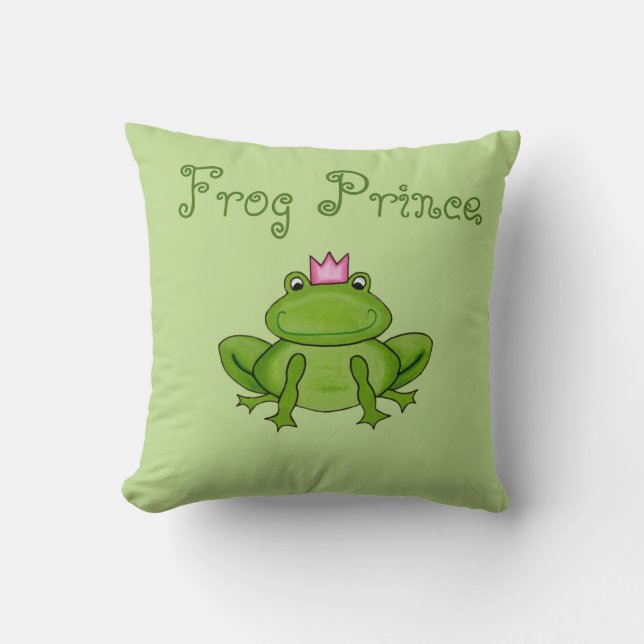 Princess Pals (Pink collection) Throw Pillow (Front)