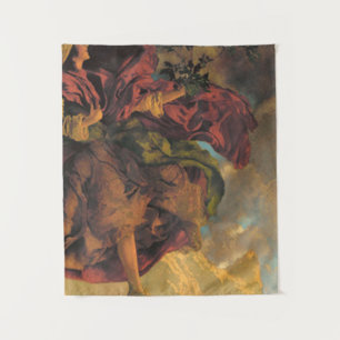 Princess Parizade Bringing Home Maxfield Parrish Tapestry