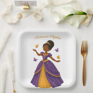Princess party plate