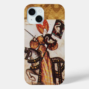 PRINCESS PENTHESILEA AS MEDIEVAL KNIGHT Heraldic iPhone 15 Case