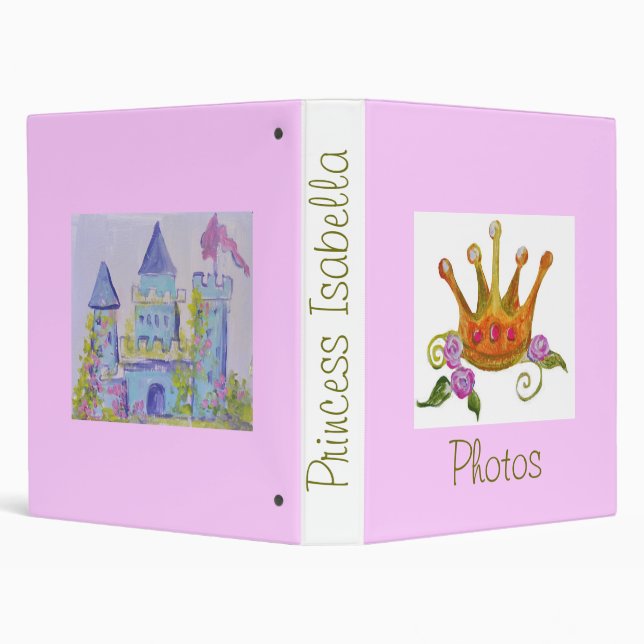 Princess Photo Album Binder (Background)