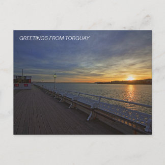 Princess Pier at Sunset Postcard