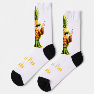 Princess Pina Colada - Pineapple Empire Socks