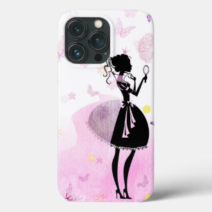 Princess pink iPhone 13 pro case