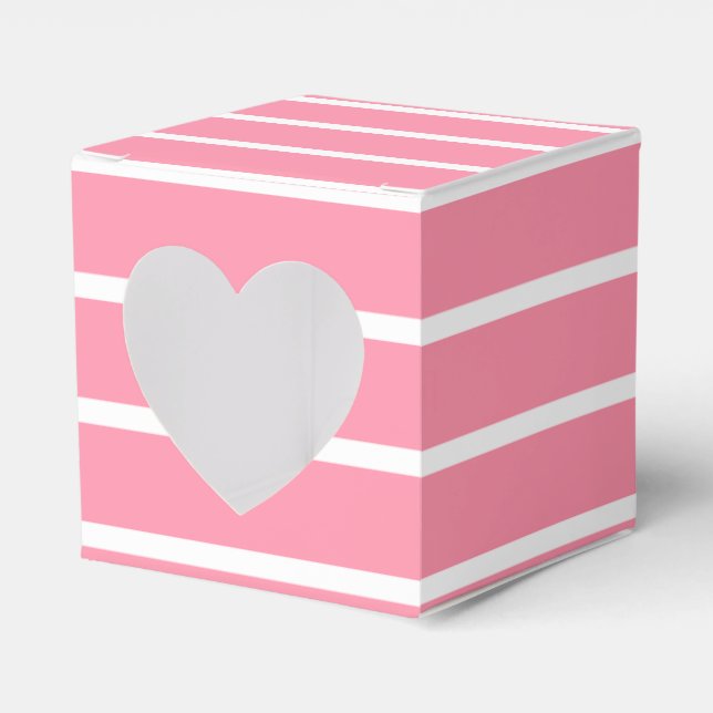 Princess Pink  Favor Box (Front Side)