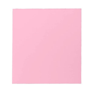 Princess Pink Girly Pastel Pink Only Colour Pink Notepad