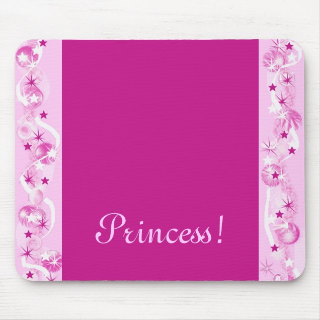 Princess! Pink Mousepad Fantasy (Front)