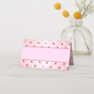 Princess Pink Place Cartes