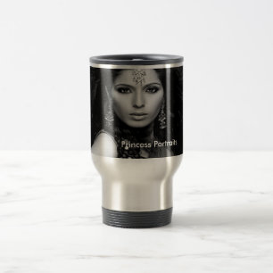 Princess Portraits Oversized Mug (B/W)