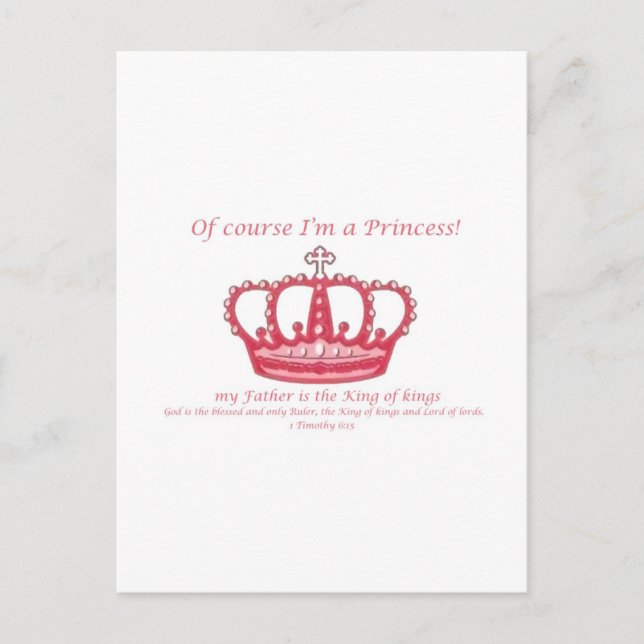 Princess Postcard (Front)