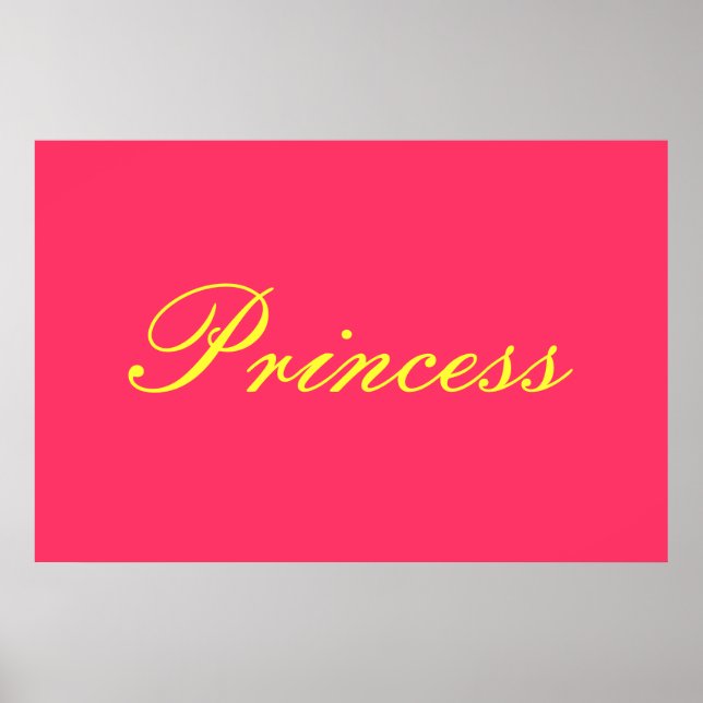 Princess Poster (Front)