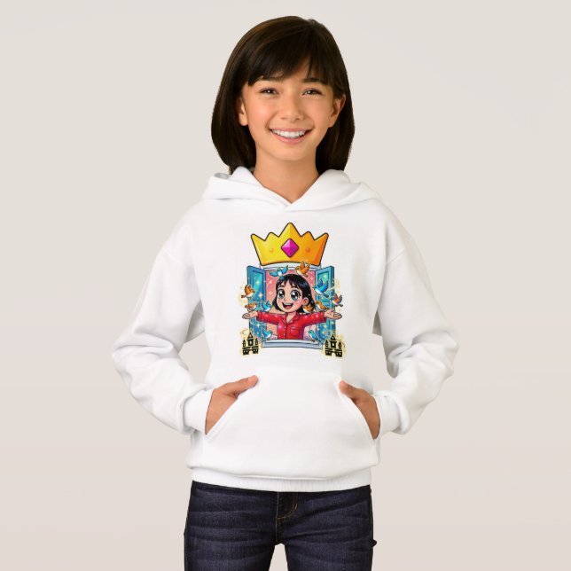 Princess Print Hoodie  (Front Full)