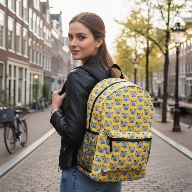 Princess Printed Backpack (Creator Uploaded)