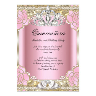 Quincenera Birthday Invitations Templates 6