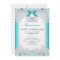 Princess Quinceanera Teal Blue Lace
