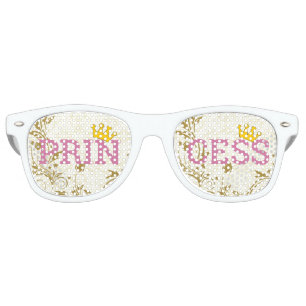 PRINCESS retro Shades / Fun Party Sunglasses